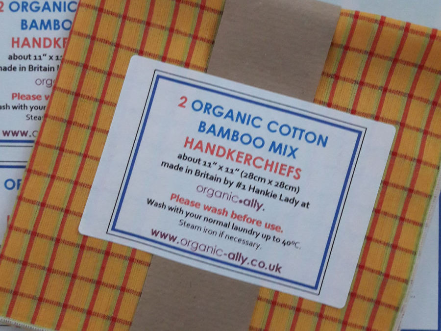 Shopping: Bamboo organic cotton hankies for ladies, children, boys and girls